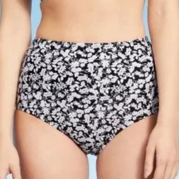 Kona Sol: High-waisted Bikini Bottom - Picture 1 of 5